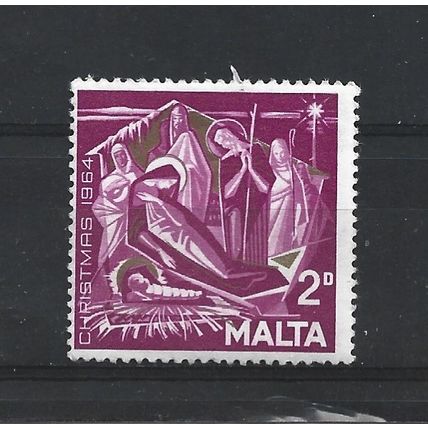 Malta.SG327 2d "The Nativity".Mounted Mint.Apr25
