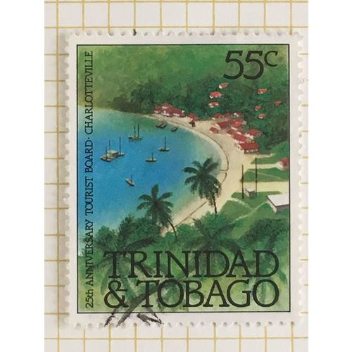 Trinidad & Tobago 1982 Tourist Board 55c Charlotteville Used SG 606 Sc 364 stamp