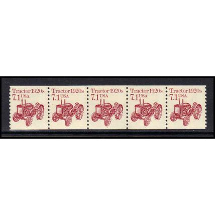 2127 7.1c Tractor Very Fine MNH Dry Gum PNC 1/5 X0732