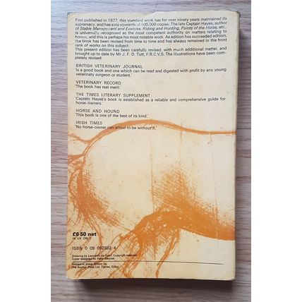 Horse Book: Veterinary Notes For Horse Owners, Capt M Horace Hayes F.R.C.V.S