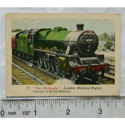 A&BC Gum card, No. 22 The Midlander