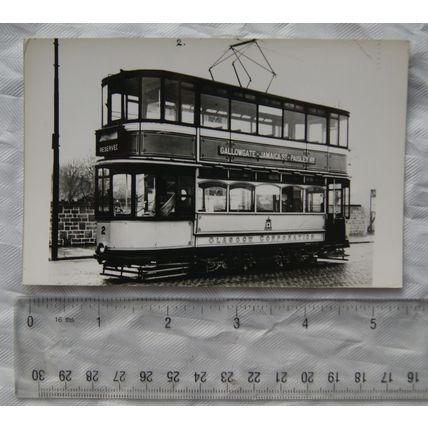 Photo Glasgow Tram no.2