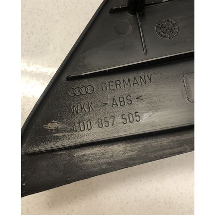 Audi D2 A8 S8 A8L Driver Left Front Door Glass Mirror Trim Cover Bezel 4D0857505