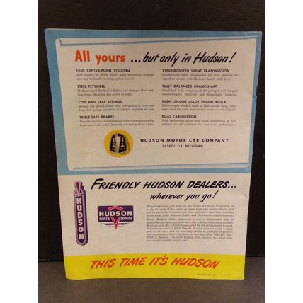 The New Hudson 1948 Sales Brochure