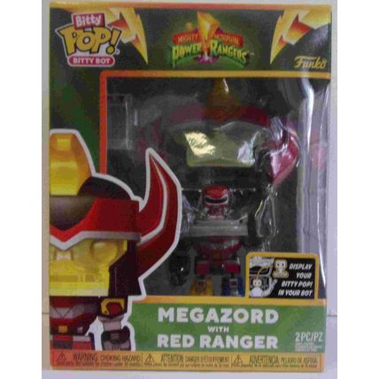 FUNKO / POP ' MIGHTY MORPHIN POWER RANGERS ' MEGAZORD with RED RANGER (2024)