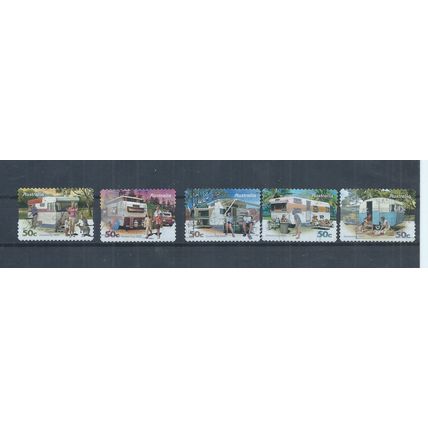 Australia stamps. 2007 Caravanning through the Years self-adhesive used (AE676)