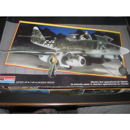 2 KITS!! MONOGRAM 1/48 MESSERSCHMITT ME262 WW2 German Jet Fighter