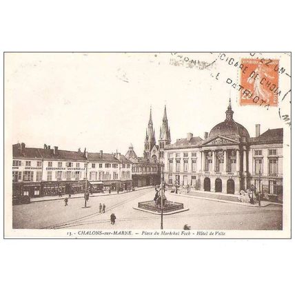 51 - CHALON SUR MARNE - place du maréchal Foch