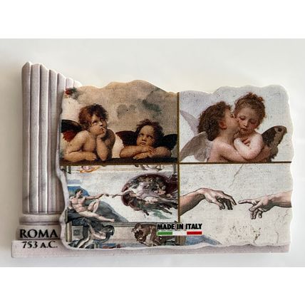 FRIDGE MAGNET - ROME - 753 BC