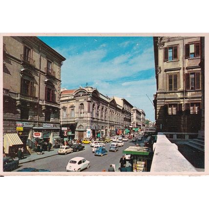 Rome Street Palermo Italy Picture Card 10.5 x 7.5 cm