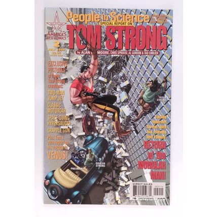 Tom Strong #1 #2 (2 comics) 1999 America's Best Comics 9.0 VF/NM & 9.2 NM- (est)