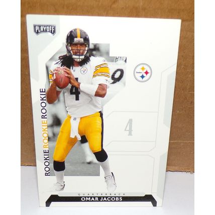 DONRUSS PLAYOFF 2006 OMAR JACOBS ROOKIE CARD #91