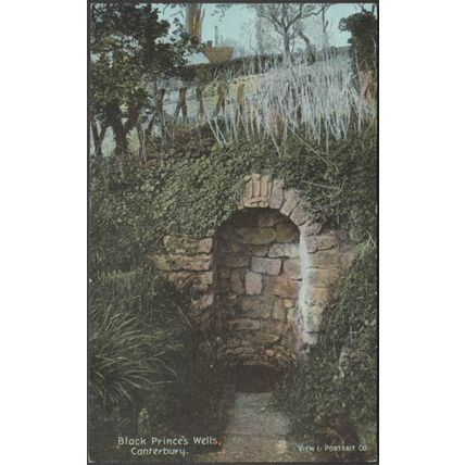 Black Prince's Wells, Canterbury, Kent, c.1905-10 - Shurey's Postcard
