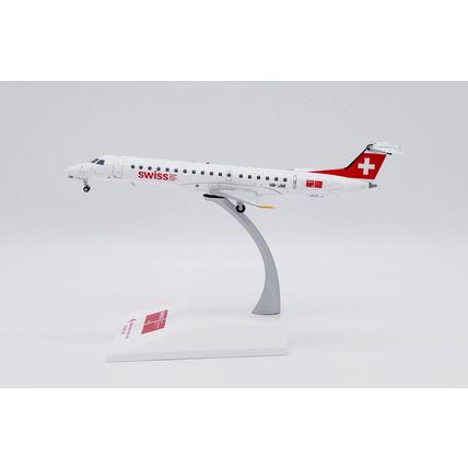 ERJ-145LU SWISS REG: HB-JAK WITH STAND - JC WINGS XX20441 1/200 - PRE ORDER