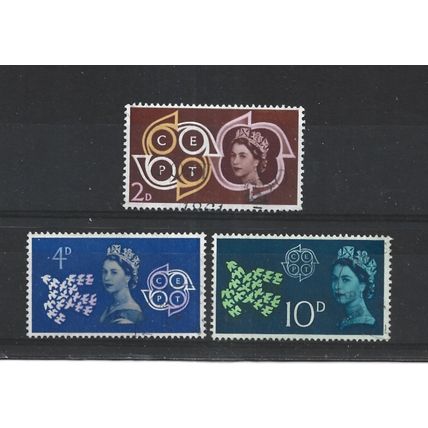 GB.European Postal and Telecommincations set of 3.Fine Used.Jul25