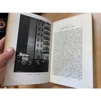 1937 "THE SPIRIT OF LONDON" PAUL COHEN-PORTHEIM ILLUSTRATED HARDBACK BOOK (P4)