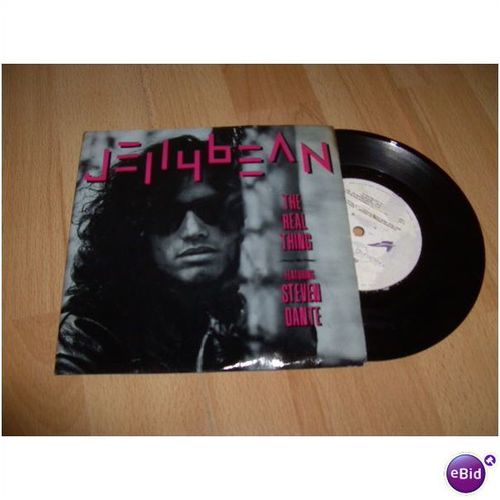 jellybean, the real thing.1987 7" P/S. chrysalis, chs 3167