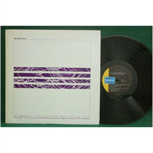 CBC Vancouver Chamber Orch. Strings/Avison - Rare Transcription Disc-SM 124-EX+