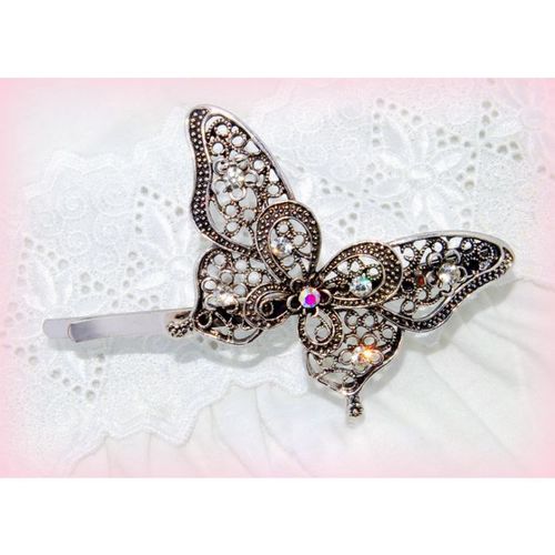 Retro Fashion CNZ Crystal Rhinestone Hair Clip Claw Grip Jewellery 2524