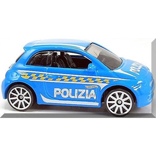 Hot Wheels - Fiat 500: HW City 2015 - HW Rescue #50/250 *Blue / Error Card*