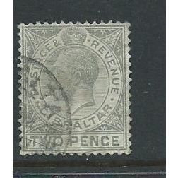 gibraltar stamps sg78 used sg 78