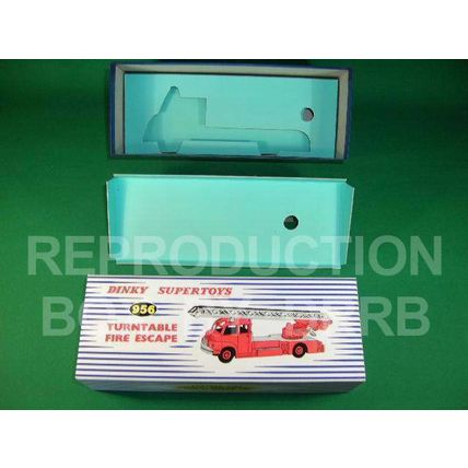 Dinky #956 Turntable Fire Escape (Bedford) - Reproduction Box by DRRB
