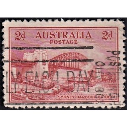 AUSTRALIA, 1932 2d Sydney Harbour Bridge, SG 141 (Scott #130), used