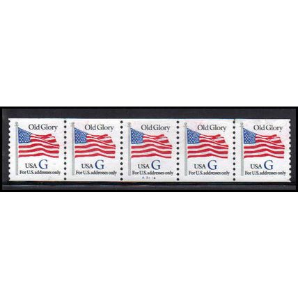 Used 2890 32c G Old Glory Very Fine PNC A3114/5 PA3323