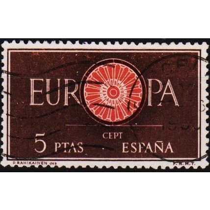 Spain.. 1960 5p S.G.1356 Used