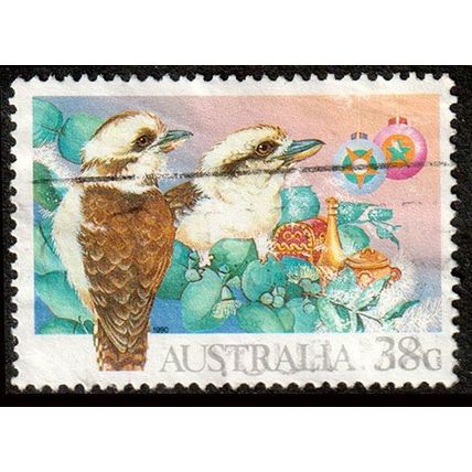 Australia 1990 Christmas 38c Used Stamp