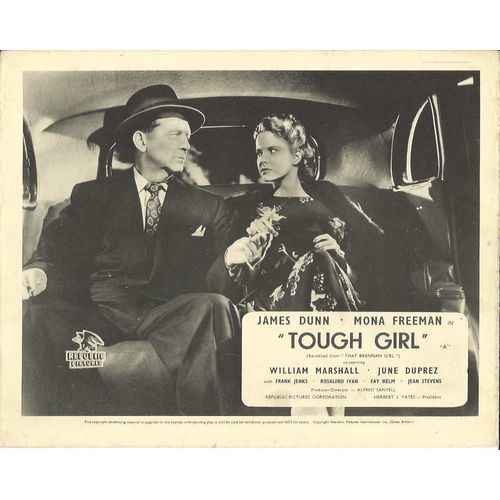 TOUGH GIRL ("That Brennan Girl") Mona Freeman F-O-H Stills (7)