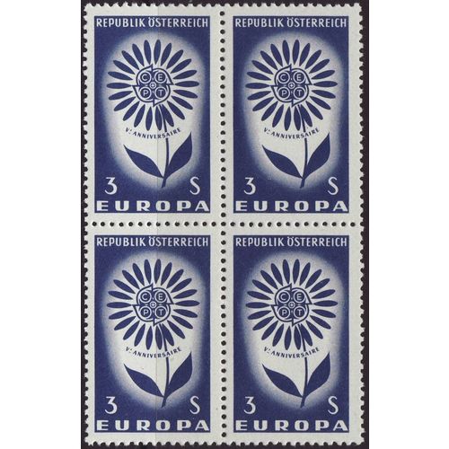 Austria 1964 SG 1437 UMM Block of 4 - Europa/CEPT (G-004)
