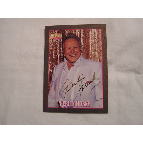 Ferlin Husky 1993 Hit Branson On Stage FACSIMILE AUTOGRAPH NO. 24 734 0f 7500