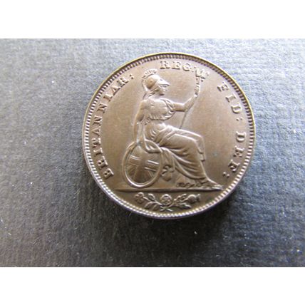 1845 QUEEN VICTORIA FARTHING.
