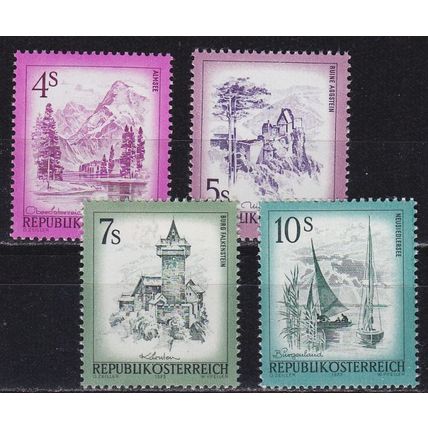 ÖSTERREICH AUSTRIA [1973] MiNr 1430-33 ( **/mnh )