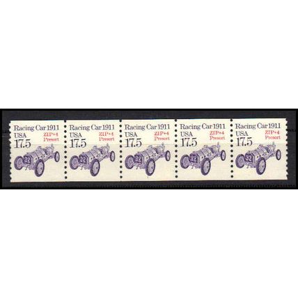 2262a 17.5c Race Car Fine MNH Dry Gum PNC 1/5 X1044