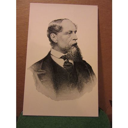 CHARLES DICKENS, DICKENS HOUSE MUSEUM, BROADSTAIRS, KENT unused postcard