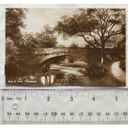 vintage postcard Bridge O' Turk, Trossachs