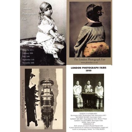 London Photograph Fairs 4x Asian Indian Advertising Postcard s
