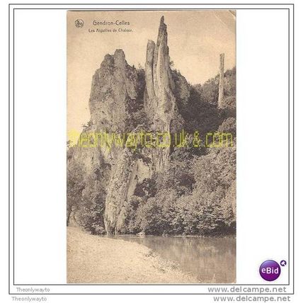 GENDRON-CELLES (NAMUR), LES AIGUILLES DE CHALEUX, BELGIUM, Postcard