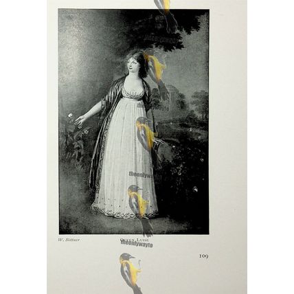 Queen Luise, W Bottner, Fashion Book Illustration (Print), 1909