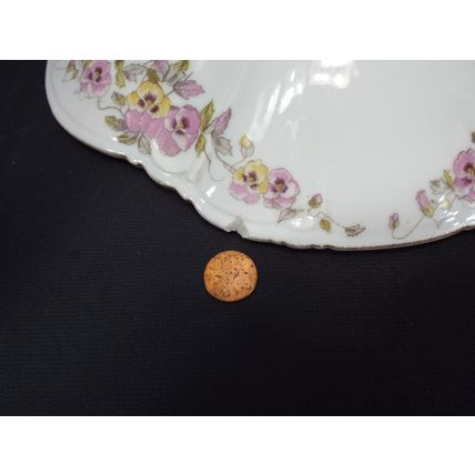 SOUP TUREEN Vegetable Bowl Covered Haviland Limoges Offner New Orleans Austria