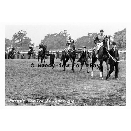 pt9213 - Doncaster Racecourse , Parade for the St Leger , 1912 - Print 6x4