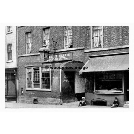 pt8863 - French Gate & Black Boy Hotel , Doncaster , Yorkshire - Print 6x4
