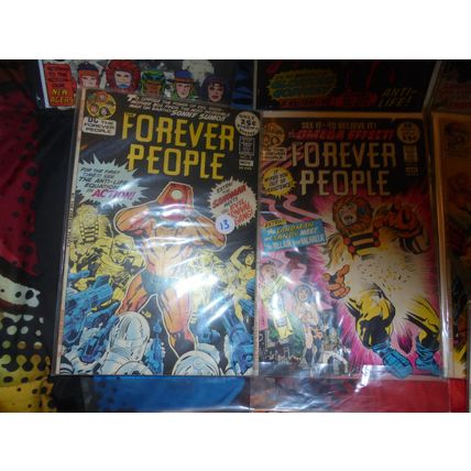 FOREVER PEOPLE FULL RUN! Darkseid! Deadman! Sandman! 1971! Worth $235.00! $175.