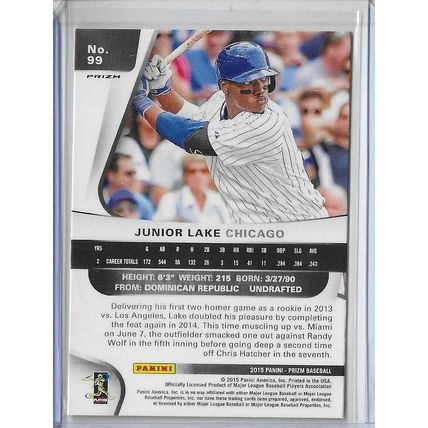 2015 Panini Prizm Prizms #99 Junior Lake