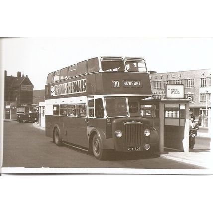 Black & White Photograph of Newport Corporation Transport - NDW 601