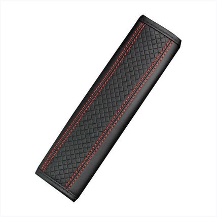 Safety Shoulder Strap Cover Universal UK 2pcs Leather Car Seat Belt Cover Pad