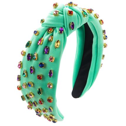 Baroque Women's Headband Embellished Jewelled Hairband Tiara Crown Wedding Party