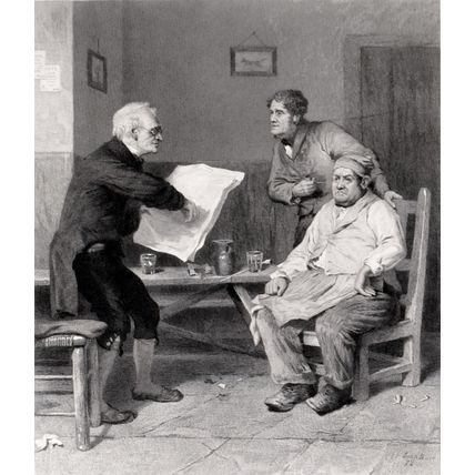 POLITICAL OPPONENTS 1881 John Burr- William Ridgway VICTORIAN ENGRAVING